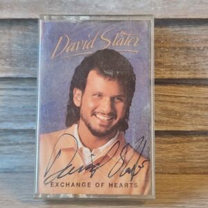 David Slater Exchange Of Hearts Cassette Tape